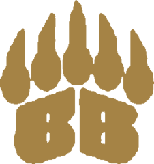 Monograma BB com garra de urso